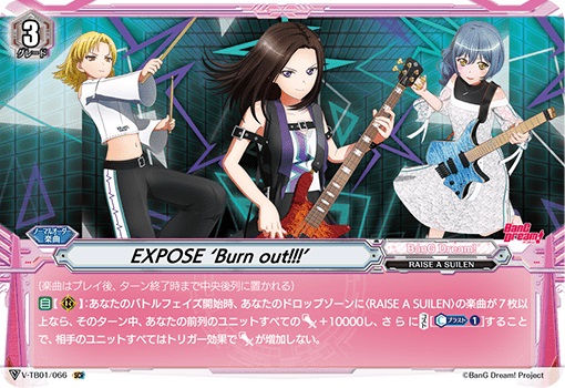 EXPOSE ‘Burn out!!!’ 